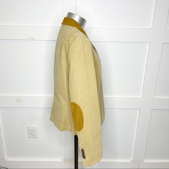Brooks Brothers Corduroy Blazer Suede Elbow Patch - Picture 4 of 5